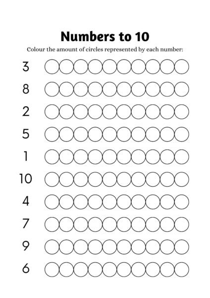 UKG Maths Worksheet Pdf Free Download