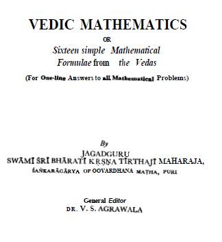 Vedic Maths Books Pdf book 1