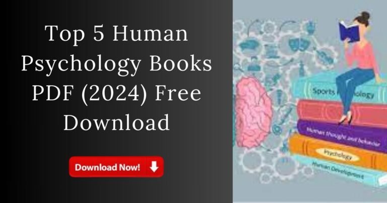 Top 5 Human Psychology Books PDF (2024) Free Download