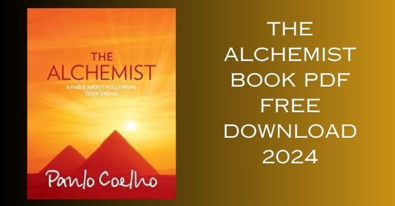 The Alchemist Book Pdf Free Download 2024